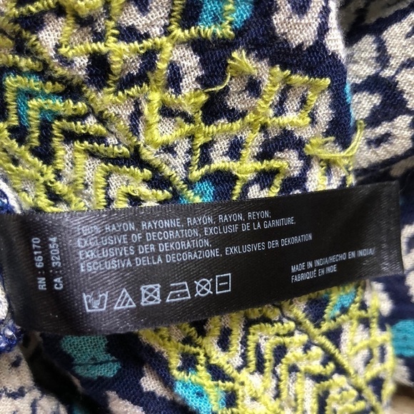 Anthropologie print embroidered romper - Picture 8 of 8